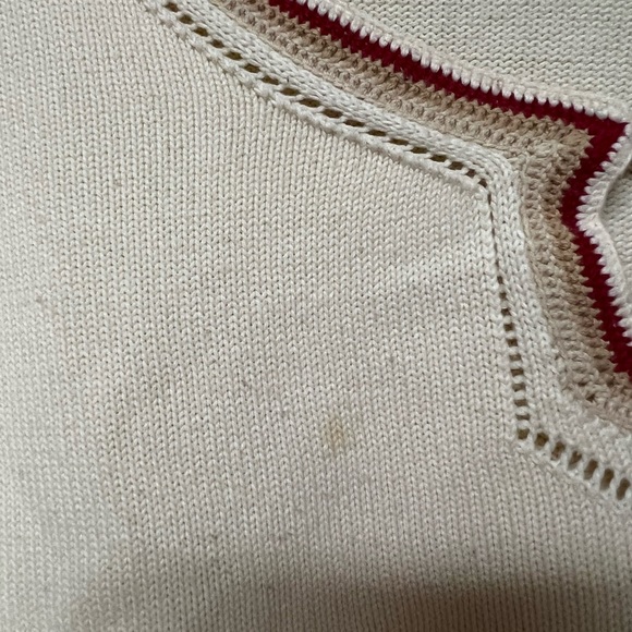 ◽️TOMMY HILFIGER: Women’s XL, cream long sleeve flowy arm sweater w/opening◽️ - Picture 9 of 14